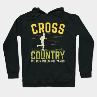 Funny Cross Country Running Runner Marathon Gift Hoodie